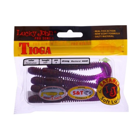Vibro -ligs edible LJ Pro Series Tioga, 10 cm, color S13, 5 pcs.-1