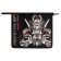 Folder for notebooks A5, 233 x 200 x 40 mm, lightning from above, plastic/textiles, Phoenix "Robots"