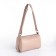 Cross-Bodi Bag on a zipper, beige color