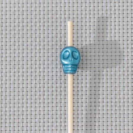 Skewers El Dia de Muertos, 25 pcs, 12 cm, bamboo, color mix-1