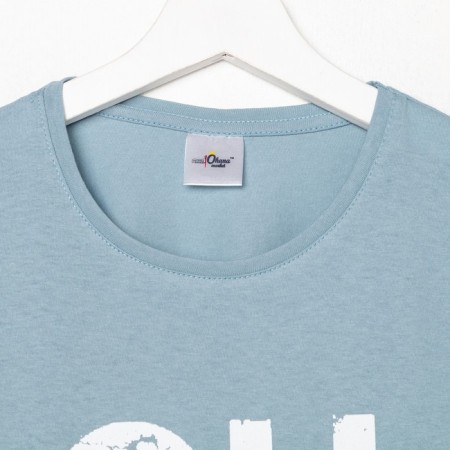 T-shirt male, light gray, size 46-5