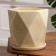 Set of pots 3pcs. "Crystal" White: 7.4 liters, 3.9 l, 0.6 liters