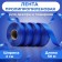 Polypropylene tape "Matt" for decor and gifts, blue, 2 cm x 50 m