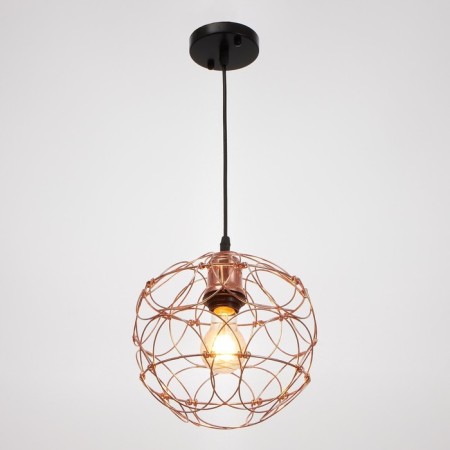 Lamp Bayerlux 1671/1 E27 40W Copper 28x28x30-130 cm-5