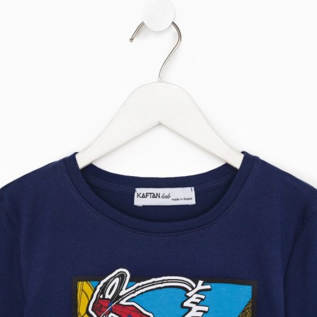 Children's T-shirt "Spidey" Spider-Man, height 122-128, blue-6