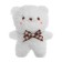 Soft toy "Bear", on a key fob, color mix