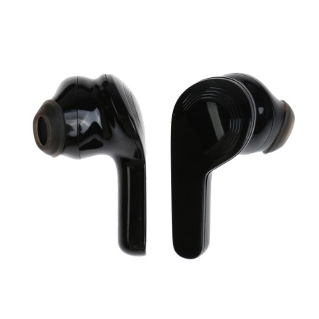 Wireless headphones KM12, TWS, inserts, BT 5.0, 30/200 mAh, transparent, black-2