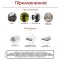 Dowel "Tundra Krep", for aerated concrete, nylon, 10x60 mm, 30 pcs