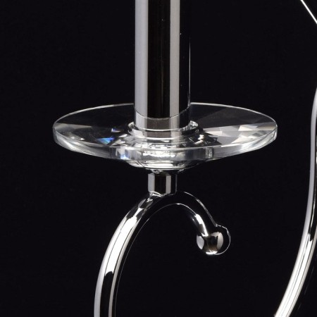 Bra "Adele" 1x40W E14 chrome 47x12x27cm-5