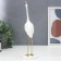Souvenir Polystone "White Heron" 36x9x9cm