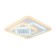 LED ceiling LED with crystal Ambrella Light, Ice, FA255, LED, 118 W, 8850LUM, 3000-6400K, white, matte color