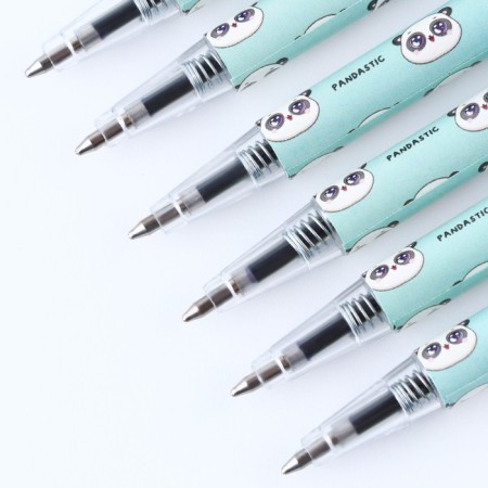 Handle Ball Blue Paste Mini Automatic "Pandastik"-1