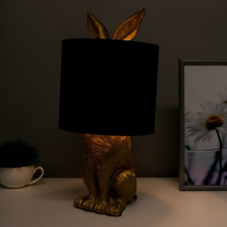 Bunny table lamp E27 40W gold 20x20x43.5 cm Risalux-2