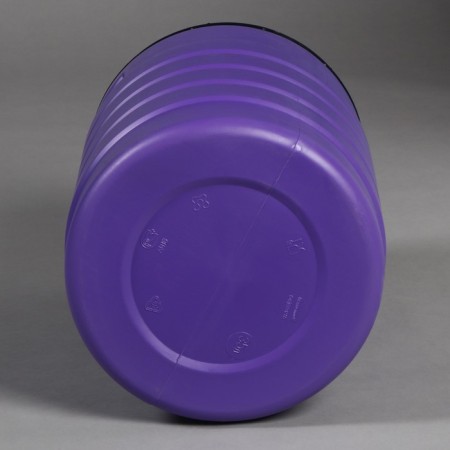 Food barrel, 35 l, neck 27 cm, with a lid, color mix-7