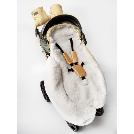 Winter Envel Snowy Travel, height 105 cm, sandy color-4