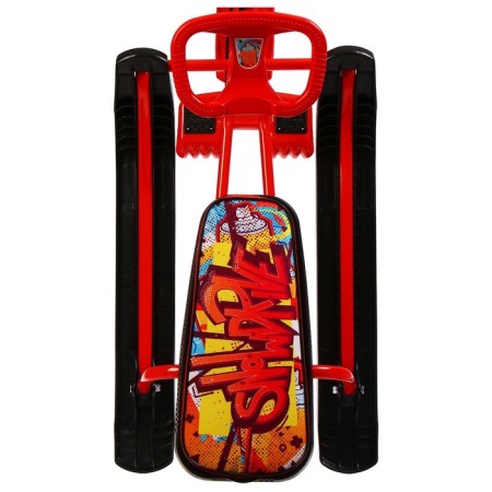 Snow -champion "Timka Sport 1+ graffiti red", ts1+/gr, red/black color-5
