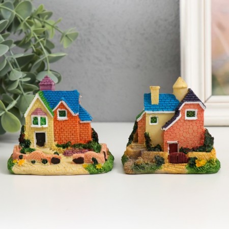 Figure for Florarium Polystone "Putor Cottage" MIX 8x6x7.5 cm