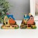 Figure for Florarium Polystone "Putor Cottage" MIX 8x6x7.5 cm