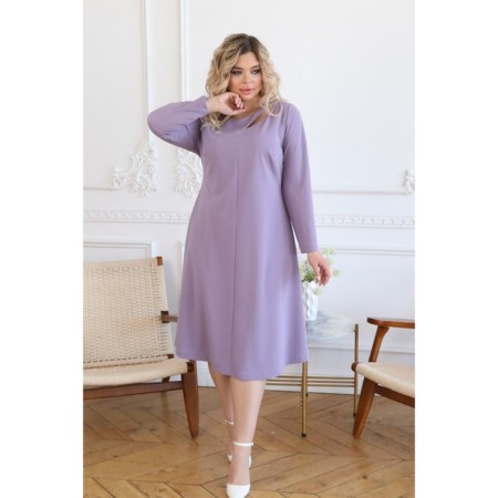 Women's dress, size 52, lilac color-9