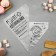 Confectionery bags "Recipe for inspiration", (L) 38 x 24 cm, 50 pcs