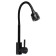 Zein Z2391 kitchen mixer, flexible surge, 40 mm cartridge, stainless steel, black