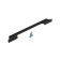 Cappio bracket handle, aluminum, m/o 192 mm, black color with gray insert