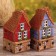 Aroma lamp house "Sancho", 13 cm, handmade, mix
