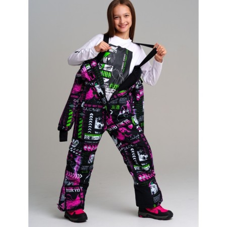 Winter overalls for the girl PlayTode, height 128 cm-3