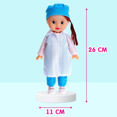 Classic "doctor" doll with sound-1