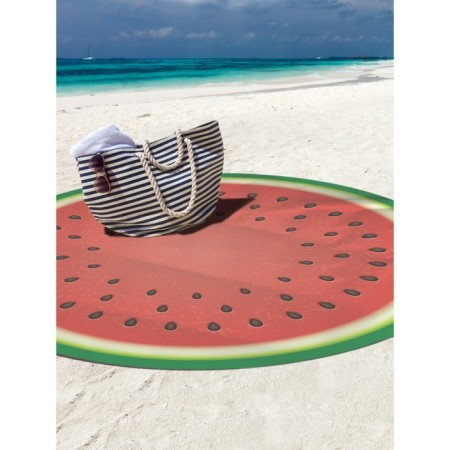 Pareo and beach rug "ripe watermelon", d = 150 cm-2