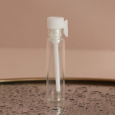 A set of perfume bottles, with an applicator, 1 ml, 10 pcs, white/transparent color-1