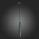 Suspension lamp ST LUCE. ST151.403.01. 1x50 W, GU10, 5.4x5.4x29 cm, black color