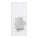 Aqualink tee, 1/2 ", internal/internal/internal thread, nickel -plated brass