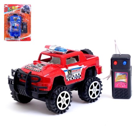 Car "Police" on remote control, mix