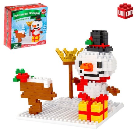 Designer New Year's Stories "Snowman", 290 details
