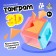 Board game "3D Tangram", 1 player, 5+