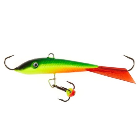 Balancir Lucky John Fin 3 + tee, 4 cm, 26rt blister color-3