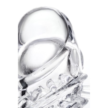 Toyfa A-Toys Fril penis with vibropuli, TPR, transparent, 13.4 cm-6