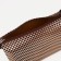 Lightning cosmetic bag, brown color