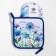 Kitchen "Blue Flowers" mittens-seizure 20x28cm, 19x19cm tack, 100% HL