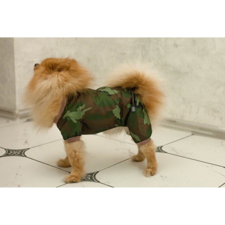 Combiason for animals, without lining, XL (DS 32-34, Osh 32, OG 46-48 cm), camouflage-10