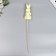 Decor on the stick "Rabbit - confetti, with a bow" mix 15 cm