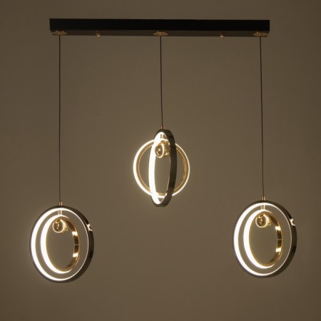 Bayerlux Lamp Haiphi 87W LED chrome 37x6x26.5cm-2