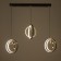 Bayerlux Lamp Haiphi 87W LED chrome 37x6x26.5cm