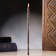 Candle magic wax "restoration of energy", with thyme, 16x0.6 cm, black