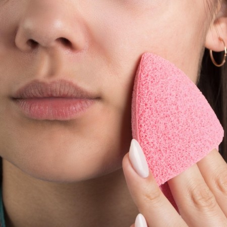 Washing sponge "Drive", 9 × 6 cm, with pockets, color mix-8