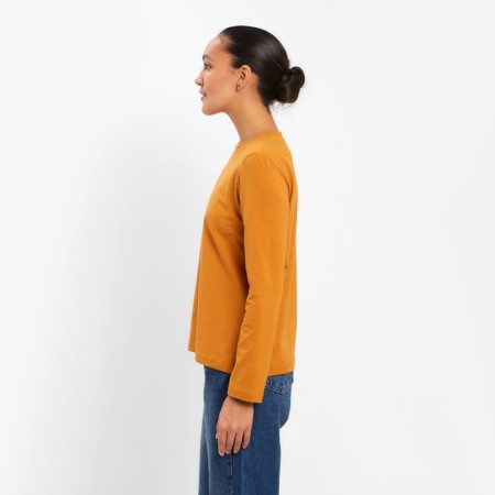 Longsliv Women's Minaku: Basic Line color mustard, size 42-1