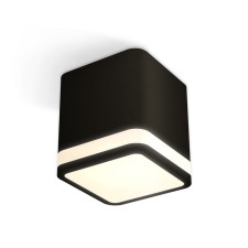 Ambrella Light Acrylic lamp, XS7806030, MR16 GU5.3, GU10 LED 10 W, color black sand, white matte