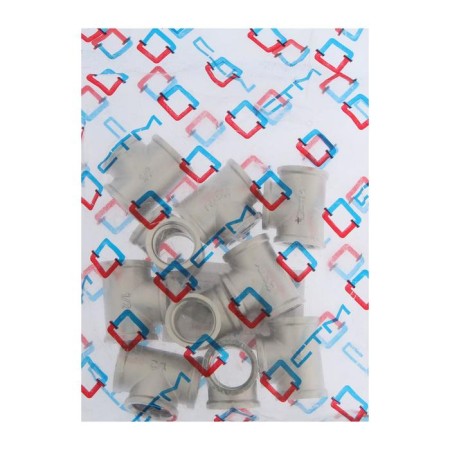 The tee "CTM", 1/2 ", internal/internal/internal thread, nickel -plated brass-4