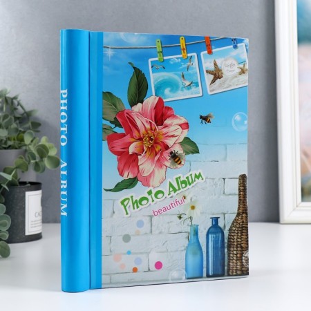 Photo album magnetic on 20 sheets "Decor" MIX 19.5x25x2 cm-2